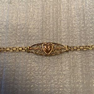 10kt yellow /rose gold bracelet
